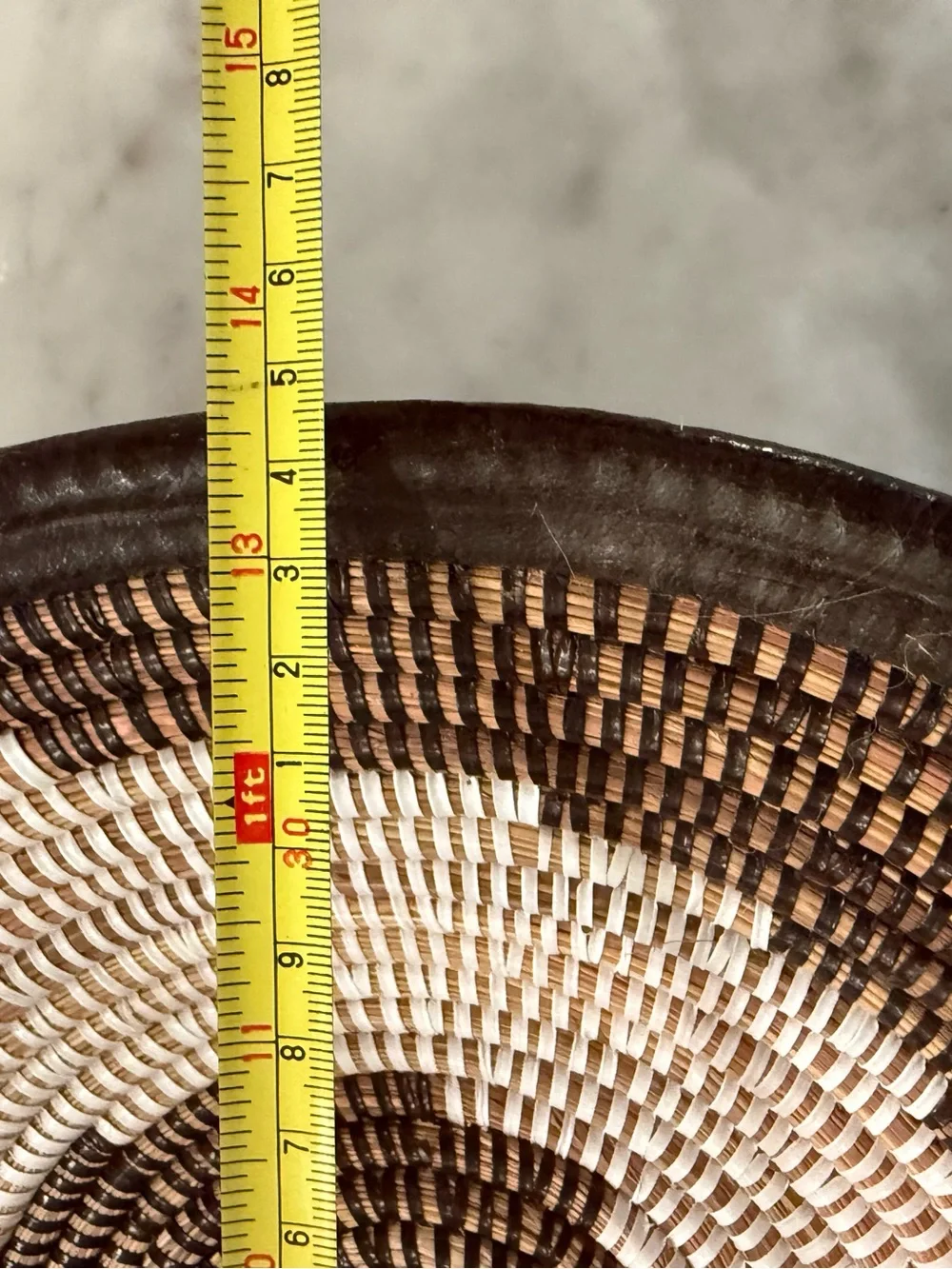 Anthropologie Fele Handwoven African Wall Basket Set of 3 | Woven Raffi